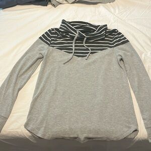 Slouchy cowl neck sweater